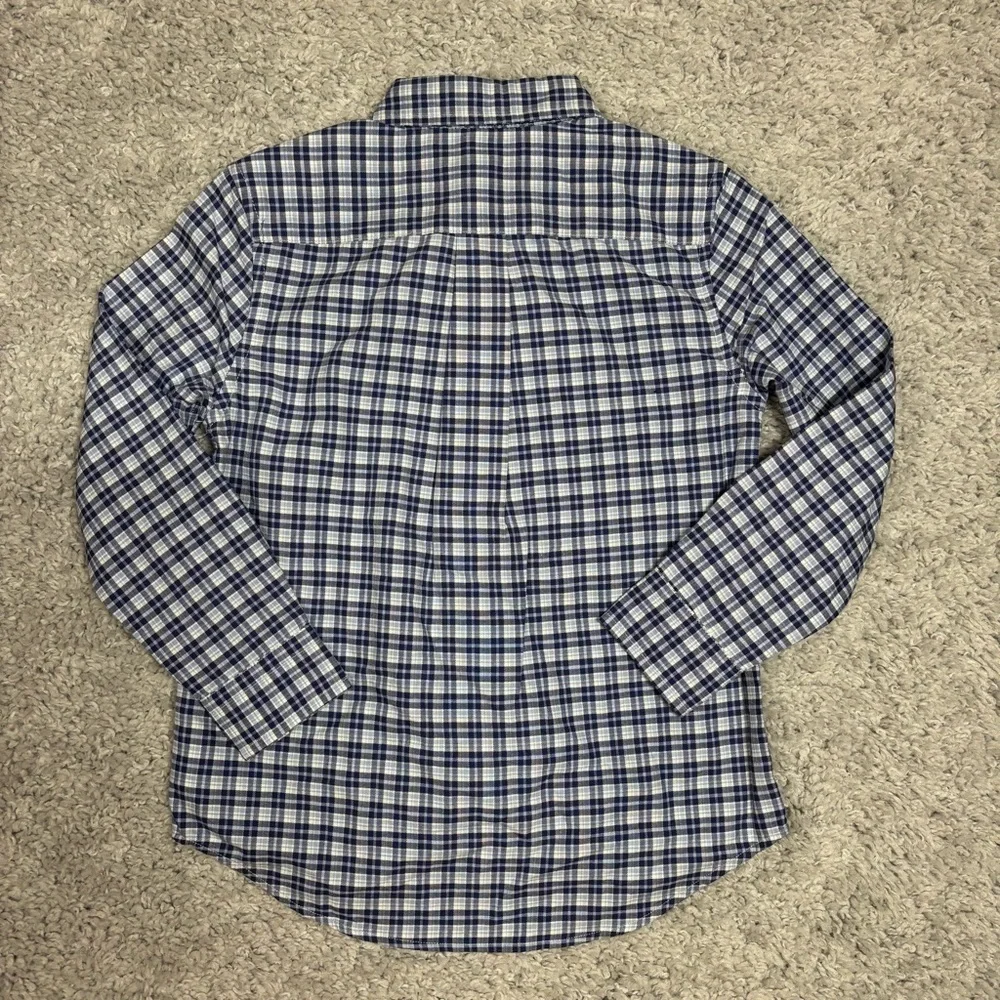 Ralph Lauren Shirt Boys 6 Plaid Button Up Classic Dinner Party Vacation Family